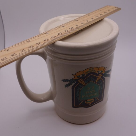 Montreal West Curling Club Founded 1912 Ceramic Beer Stein with 22K Gold Rim - Picture 5 of 14